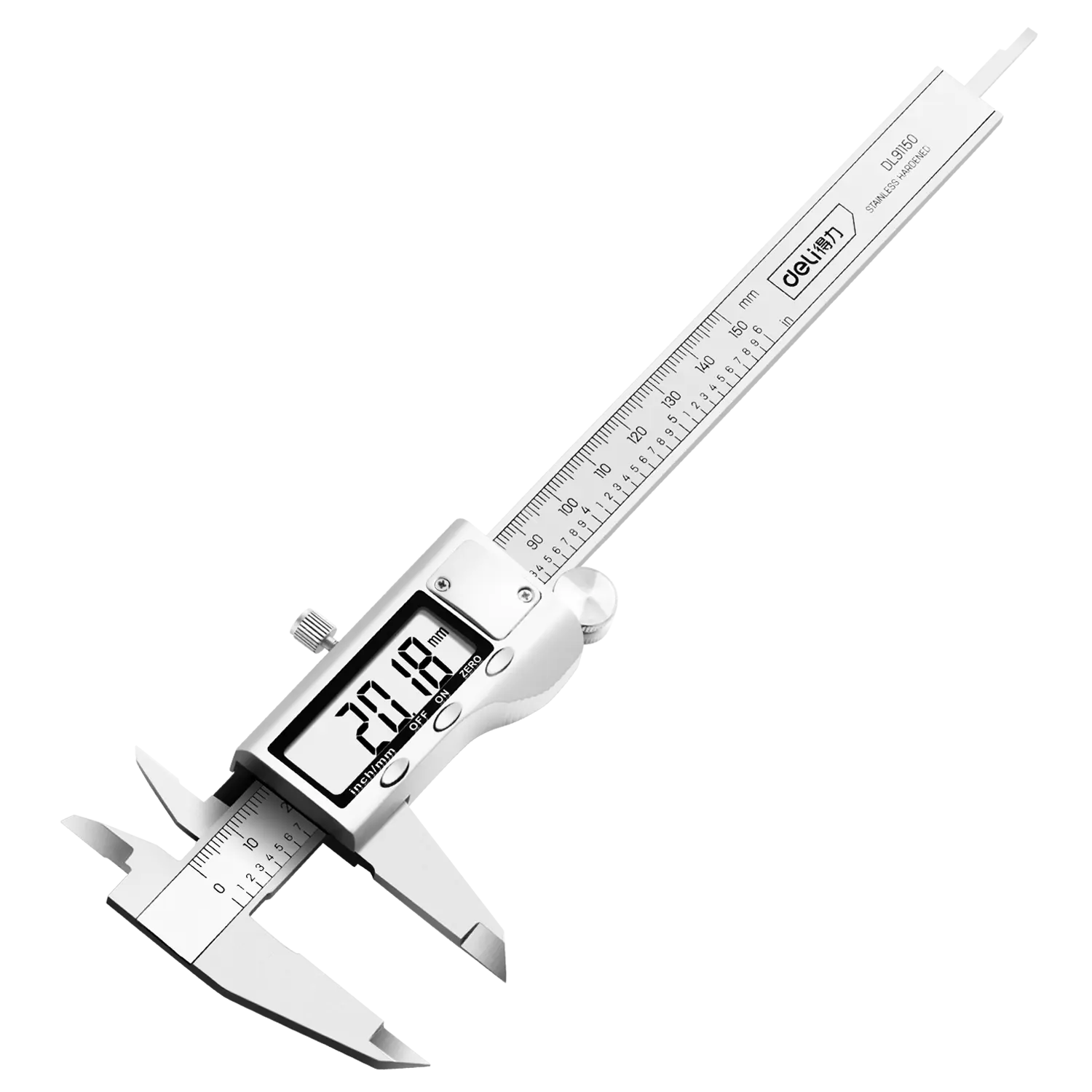 Calibrador digital de acero inoxidable